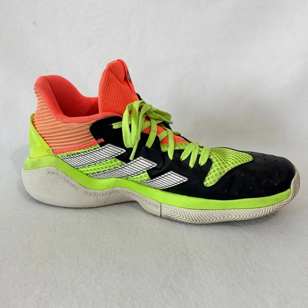 Adidas Sneakers Harden Stepback EF9890 Mens 13 Basketball Shoes Green Orange